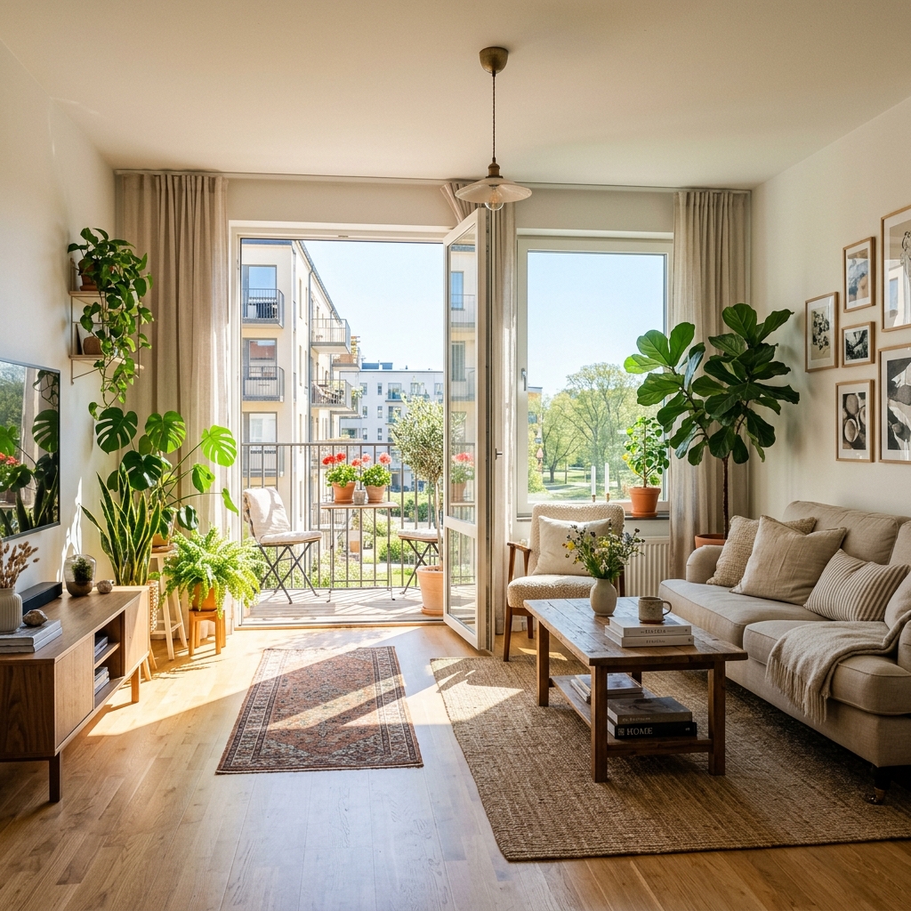 Helle Wohnung mit Südbalkon