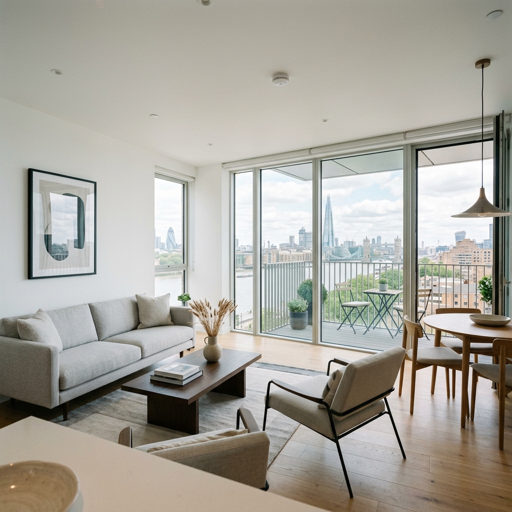 Panorama-Wohnung im Neubau