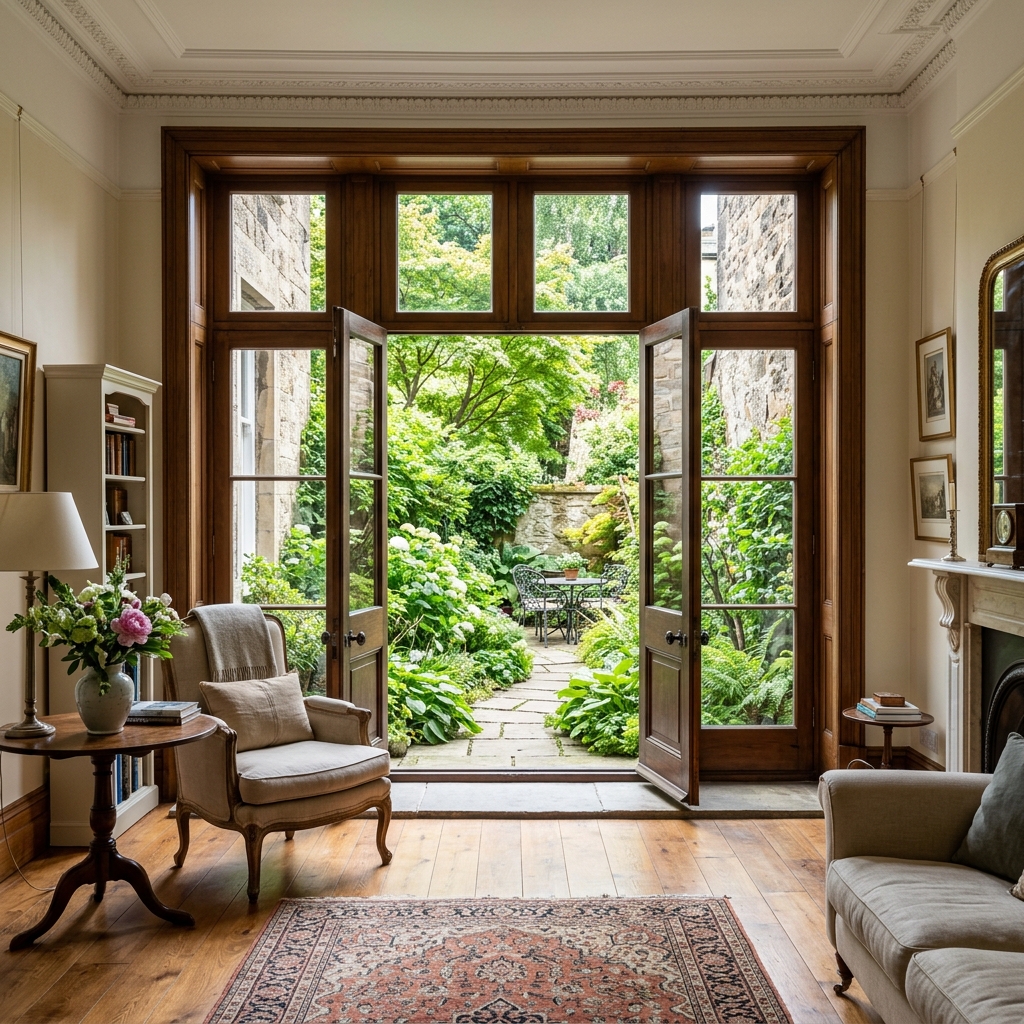 Stilvoller Altbau mit Garten